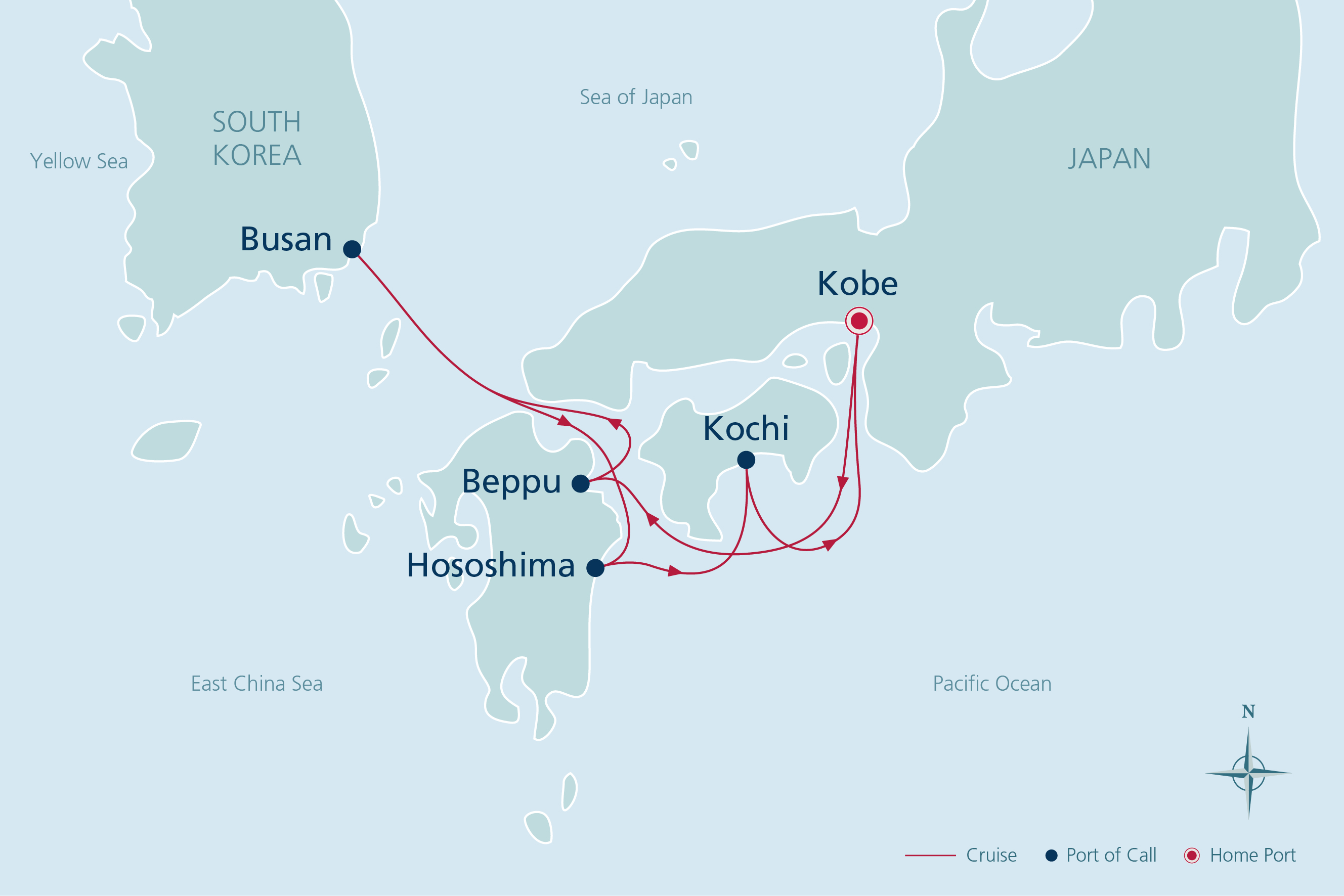 Charms of Japan Short Cruise A-itinerary21 - Viking Cruises
