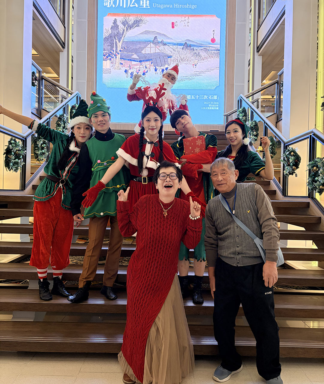 Viking Eden Central Staircase