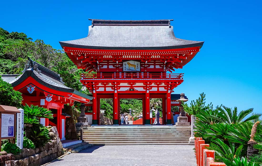 Udo Jingu Shrine on the Southern Japan Explorer Cruise